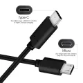 Type C USB-C to Micro USB Male To Male Sync Charge OTG Reverse Charge Cable Cord For Phone Huawei Cherry Super Store. 