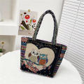 Handbags
Shopping Bag
Lady Large Capacity
Retro Shoulder Bag
Tote Bag. 