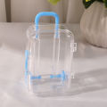 【COOL】 1PC Trolley Case Storage Box Creative Mini Suitcase Jewelry Storage Box. 
