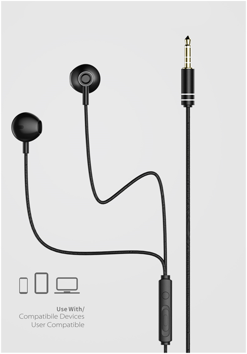 REMAX RM-711 In Ear Earphones Mobile Phone Earphone With Mic Noise ...