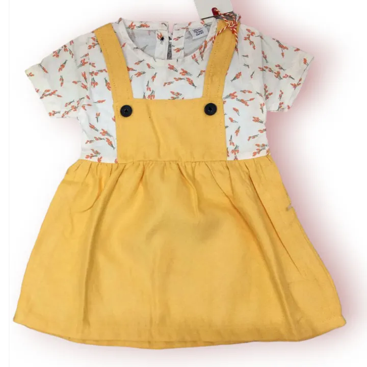 Girls%20summer%20friendly%20Formal%20tops%20frock%20for%203%20months%20to%203%20years%20-%20Image%202