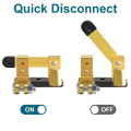 NCANRUI Battery Disconnect Switch,Top Post Knife Blade Master Switch, Battery Disconnect Switch, Battery Cut Off Shut Off Switch.