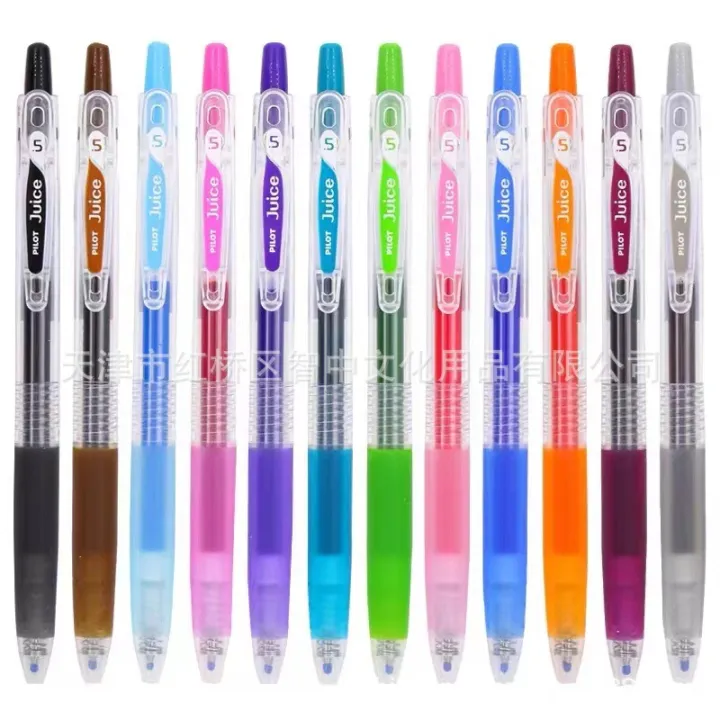 Japan%20PILOT%20Baile%20LJU-10EF%20juice%20pen%20color%200.5mm%20press%20gel%20pen%2036%20colors%20multicolor%20rollerball%20-%20Image%205