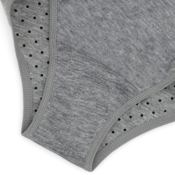 Dot%20Printed%20Women's%20Briefs%20Cotton%20Comfortable%20Mid-waist%20Plus%20Size%20Briefs%20Women's%20Cotton%20Underwear%20Bow%20Polka%20-%20Image%204