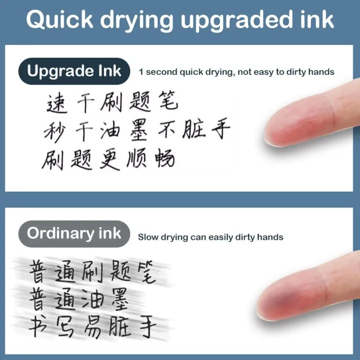 10pcs%20Writing%20Tool%20ST%20Tip%20Gel%20Pen%20Refill%200.5mm%20Refill%20Black/Blue/Red%20Ballpoint%20Pen%20Stationery%20Set%20Quick-dry%20Signature%20Pen%20Office%20Supplies%20-%20Image%207