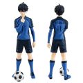 18cm niebieski zamek Anime rysunek japońska piłka nożna chłopiec Seishiro Nagi figurka Isagi Yoichi figurka dorosły model kolekcjonerski zabawki. 