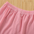 DSstyles 2-Piece Girls Summer Outfits Solid Color Sleeveless Tank Top Shorts Two-piece Set For 1-6 Years Old Kids. 