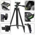 3120A Aluminum Alloy Tripod For Camera And Mobile (Black Colour) - Highest Performance.