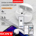 【original-Ready stock+FREE Shipping+COD】Sony Pro 6 TWS Fone Bluetooth Earphones Wireless Headphones Stereo Headset Mini In Ear Charging Box Earbuds for Mobile Phone. 