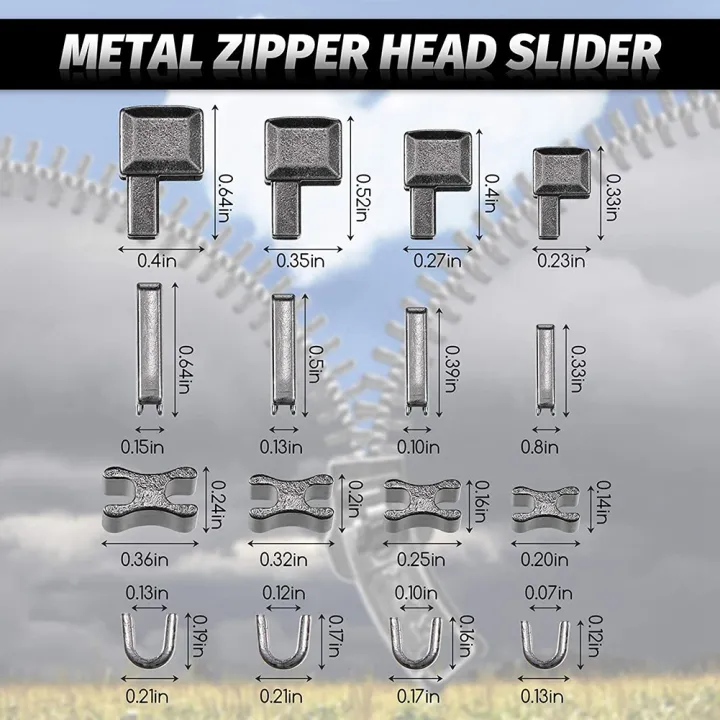 120%20Pieces%20Metal%20Zipper%20Head%20Slider,4%20Sizes%20Zipper%20Bottom%20Sliders%20Retainer%20Insertion%20Pin,Zipper%20Stopper%20Repair%20Tool%20Kit%20-%20Image%203