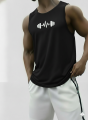 STAR Premium China mesh tank top // Sleeve less workout T-shirt For men.