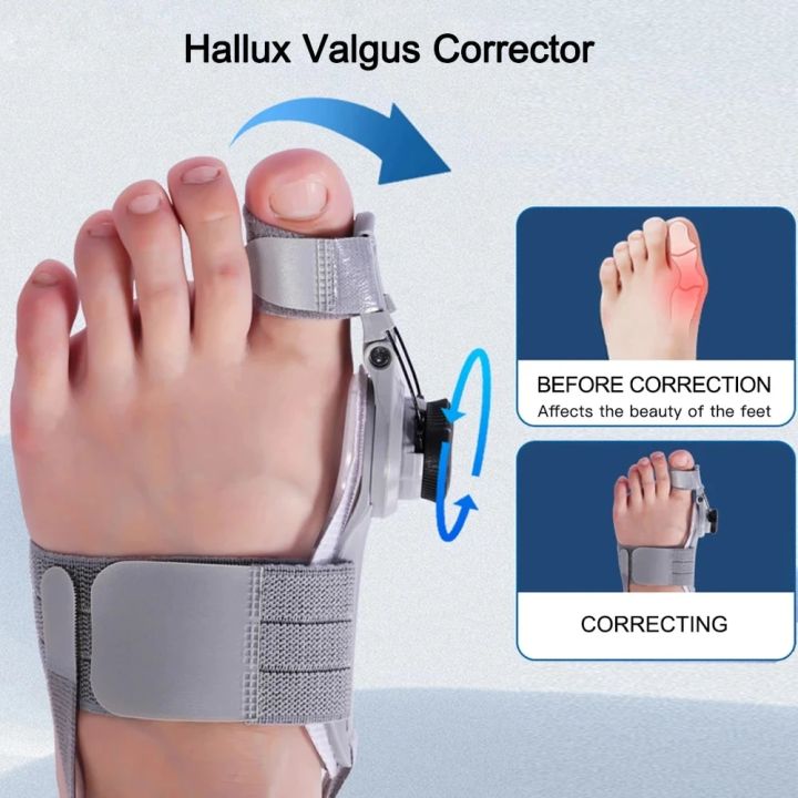 Bunion Splint Big Toe Straightener Hallux Valgus Corrector Orthotics Foot Bone Thumb Adjuster Correction Pedicure Brace