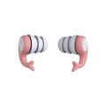 High Quality Silicone Noise Reduction Earplug | Reusable Soft Ear Protector for Sleeping, Studying, Travelling, Concert & Work.