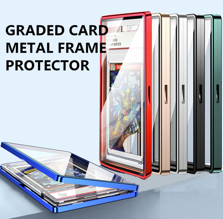 Graded Cards Protector Stackable Magnetic Trading Cards Case for BGS ...