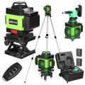 KKmoon Multifunctional 4D 16 Lines Laser Level 3 Selfleveling Machine with Vertical Horizontal Tilt Linesgeable Leveling Tool02eu. 