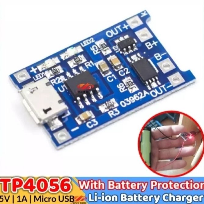 TP4056%201A%20Li-Ion%20Lithium%20Battery%20Charging%20Module%20%E2%80%93%20Micro%20B%20USB%20-%20Image%202