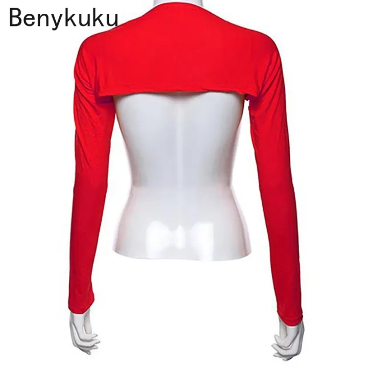 Women's%20Modal%20Cotton%20Muslim%20Hijab%20Islamic%20Shoulder%20Sleeve%20Arm%20Cover%20Wraps%20for%20Ladies%20Bolero%20Women%20Black%20White%20Red%20Top%20Shrug%202024%20-%20Image%206