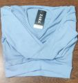 Crop top full sleeve short body fashionable blouse for women's..