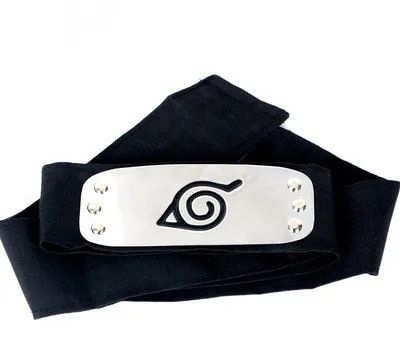 NARUTO Akatsuki Kakashi Konoha Headband Cosplay Costumes Accessories Itachi Akatsuki Armband Toys Props Anime Figure Model Gift Outlier Aeuinv