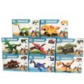【Krystal】Dinosaur Mecha 8-in-1 Building Blocks Series – Single Dinosaur Box or Full Set of 8. 