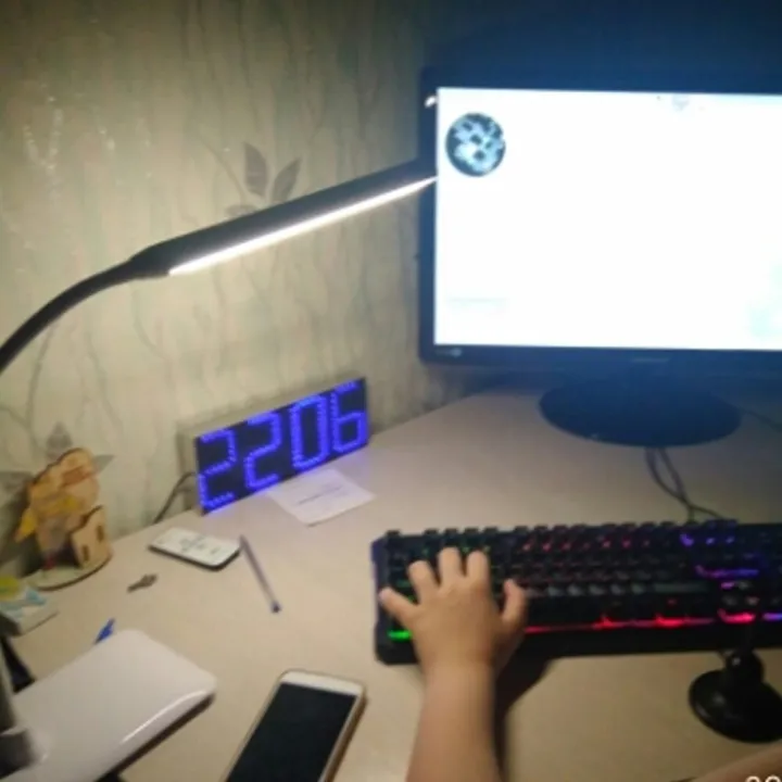 DIY%20Kit%20Clock%20Timer%20Blue%20Screen%20Display%20Kits%20Electronic%20Suite%20With%20Patch%20Remote%20Control%20132pcs%205mm%20LEDs%20Display%20Timer%20ECL-132%20-%20Image%207