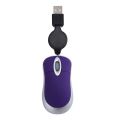 Optical Mini Retractable Mouse Portable Mini USB Wired Mouse Ergonomics Home Office Mice for Computer PC Laptop.