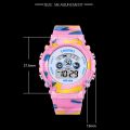 【beauty code store】Student Colorful Luminous Children's Watch Girls Boys Casual Wristwatch Bracelet.