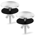 2 Inch Kitchen Sink Hole Covers Set Kit Stainless Steel Faucet Hole Cover Sink Tap Hole Plug Cap Kit for Leakage Prevention. 