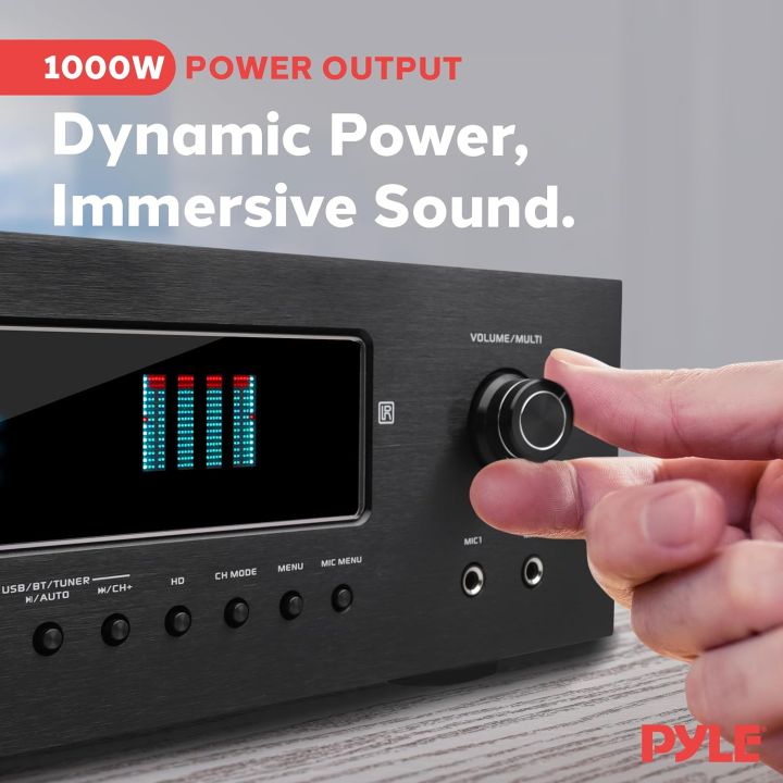 Pyle%201000W%20Bluetooth%20Home%20Theater%20Receiver%20-%205.2%20Channel%20Surround%20Sound%20Stereo%20Amplifier%20System%20with%204K%20Ultra%20HD%20-%20Image%202