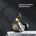 Wiresto In Ear Headphones Earphone Wired Earbuds Heavy Bass Headset Soundproof Earplugs Noise Canceling.
