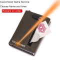 Anti Rfid Magnet Men Wallets Carbon Fiber Card Holder Slim Wallets Money Bag Purse Male Smart Magic Black Wallet for men Walet. 
