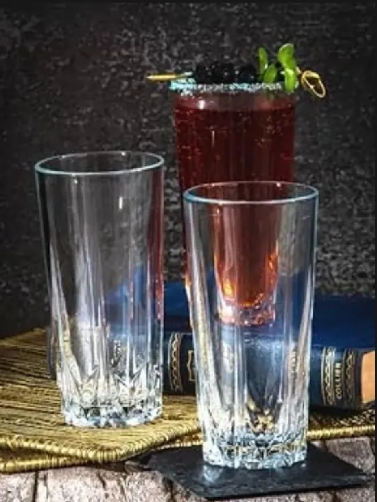 Everyday%20Use%20good%20quality%20strong%20crystal%20clear%20unique%20design%20Heavy%20350%20Ml%20Drinking%20Water%20glass%20set%206%20pcs%20-%20Image%203