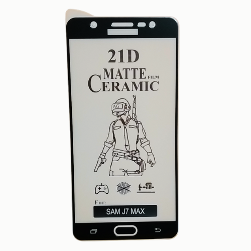 Matte Ceramic Film Glass Protector I SAMSUNG GALAXY J7 MAX I Touch