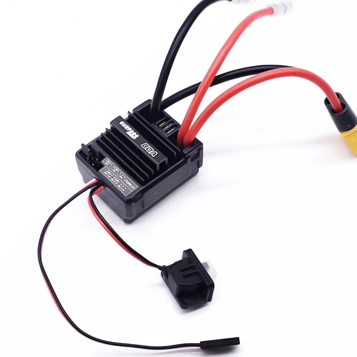 Surpass%20Hobby%20BDC80%2080A%20Brushed%20ESC%20540%20550%20Motor%20Electronic%20Speed%20Controller%201:10%20Model%20Car%20Crawler%20TRX4%201080%207.4v%20High%20Volts%20-%20Image%204