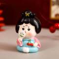 Cute Girl Figurine Chinese Tang for Festival Housewarming Home. 