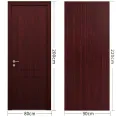 Door stickers wooden door renovation self-adhesive whole sheet waterproof thickened door wallpaper imitation wood old cover up ugly transformation wood grain stickers. 