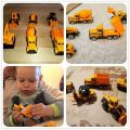 12 Piece Kids Construction Toys - Kids Birthday Gift, Toy Vehicles Toy Construction Vehicles Kids Toddler Toys Mini Car Toy Set Die Cast Assorted Truck Friction Driven Push Truck Toy – toy.