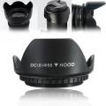 58mm Flower Shape Lens Hood For Canon EOS 1100D 650D 550D 600D 500D 450D 18-55mm. 