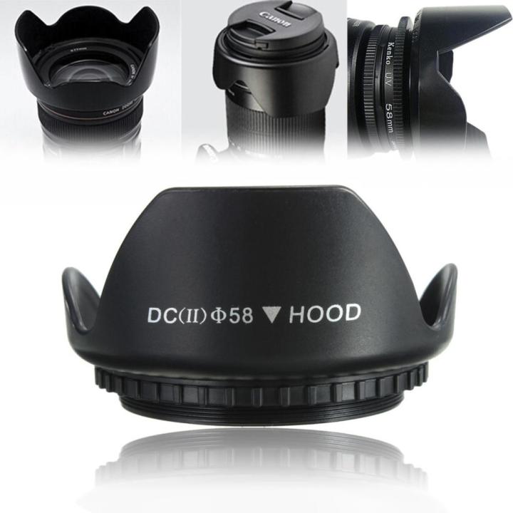 58mm%20Flower%20Shape%20Lens%20Hood%20For%20Canon%20EOS%201100D%20650D%20550D%20600D%20500D%20450D%2018-55mm%20-%20Image%202