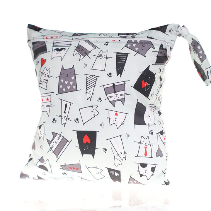 40%20Cartoon%20Printed%20Pattern%20Baby%20Single%20Zipper%20Diaper%20Bag%20Buggy%20bag%20Suitable%20for%20Overseas%20E-Commerce%20-%20Image%203
