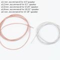 1PC Speaker Cable For Voice Coil Repair Kit Of Woofer Subwoofer HiFi Car Audio Home Theater Karaoke Professional Audio. 