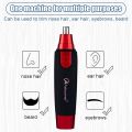 【NEW】 Electric Nose Hair Trimmer Implement Shaver Clipper Men Women Ear Neck Eyebrow Trimmer Shaver Man Clean Trimer Razor Remover Kit.