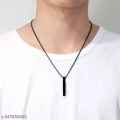 silver and black  Color Metal Chain for Men. 