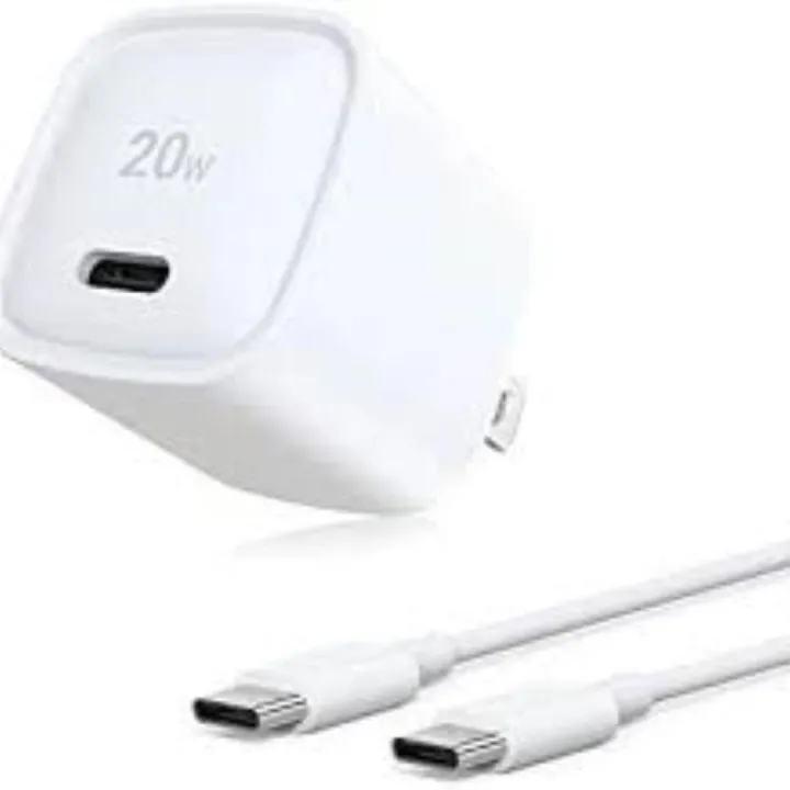 20W USB C Fast Charger Fit for Google Pixel 6 6 pro 5 5XL 4 4A 4XL 3 3A 3XL 2, PD Wall Charger with 6.6ft USB C to C Cable for iPad Pro 12.9 Inch 3/4/5 Generation, iPad Pro 11 Inch 1/2/3, iPad Air 4