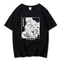 Berserk剑风传奇格里菲斯圆领T恤薄款男女上衣短袖Tshirt跨境专供. 