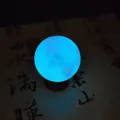 【happy one】Hot Selling 35MM Blue Quartz Crystal Sphere Ball Glow In The Dark Stone #NN25. 