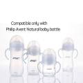 3pcs Compatible Bottle Grip Handle Baby Bottle Handle Nursing Bottle Holder for Avent Natural Wide Mouth Baby Feeding Bottle. 