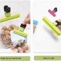 9 Pack Food Bag Clips Kitchen Clips Chip Bag Sealing Clips (3 BIG & 6 Small Size ). 