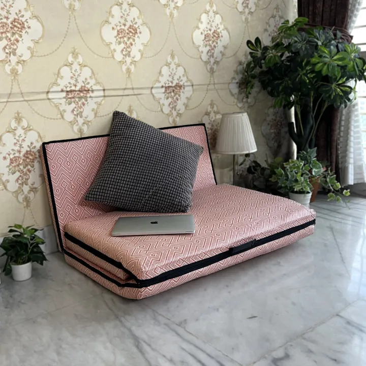 Relax%20Floor%20Mattress%20-Rose%20Pink%20Premium%20Sleeping%20Mat%20-%20Image%204
