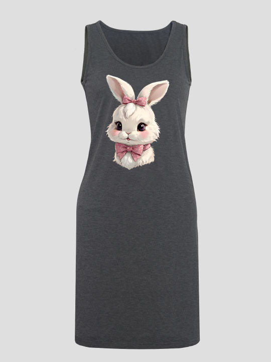 rabbit%20drinkprinting%20Women%20Slim%20Long%20Dress%20Summer%20Sleeveless%20Bodycon%20Dresses%20Vacation%20Beach%20Outfits%20Casual%20Party%20-%20Image%203